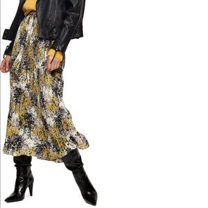 Topshop floral skirt